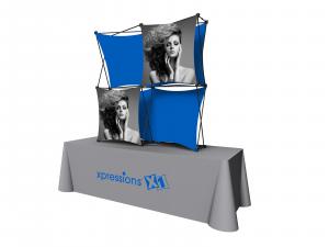 X1 5 ft. -- 2x2 B Fabric Table Top Pop-Up Display