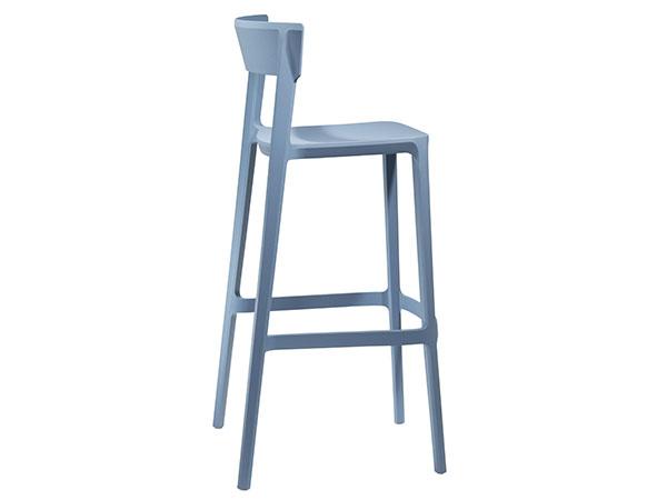 CEBS-026 | Blade Barstool  Sky Blue - Trade Show Furniture Rental