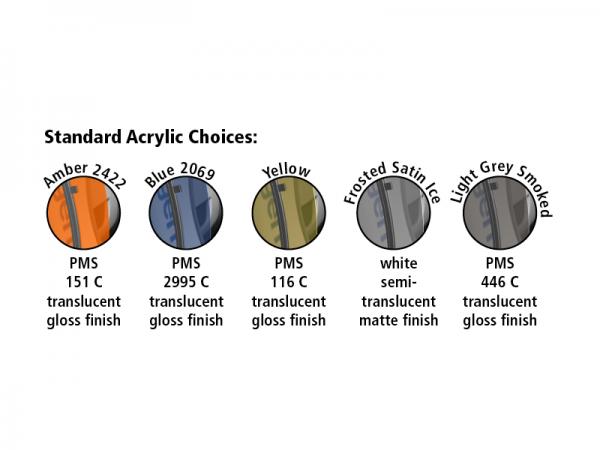 Standard Acrylic Choices 