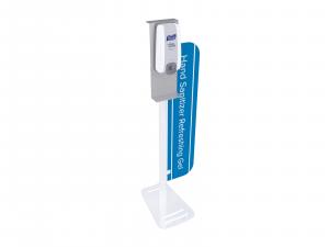 RE1-906 Hand Sanitizer Stand w/ Graphic