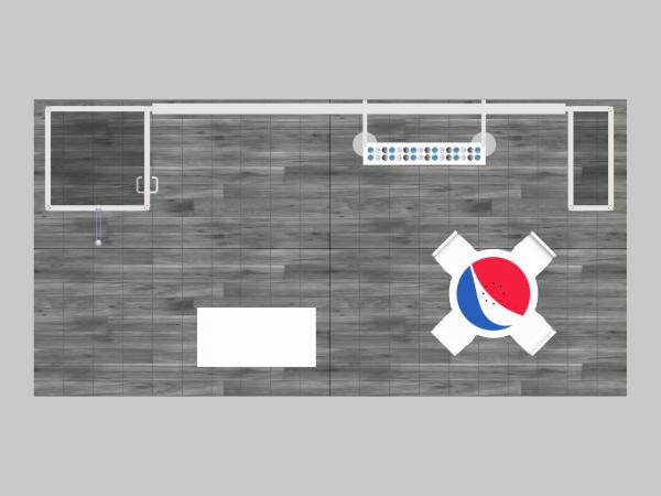 RE-2121 Rental SuperNova Lightbox -- Plan View