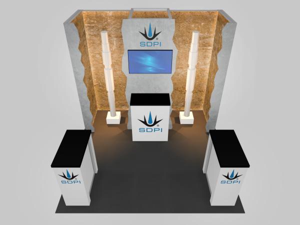 RE-1085 Trade Show Rental Lightbox Exhibit -- Image 4