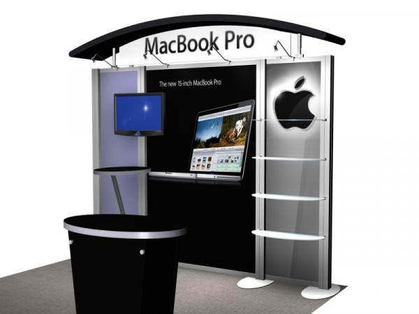 RE-1008 Rental Exhibit / 10 x 10 Inline Trade Show Display -- Image 2
 
